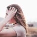 boken photography of woman